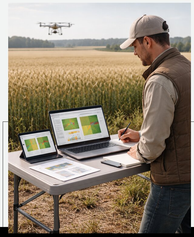 Система AI прогнозирования урожайности для точных агрономий в Минеральных Воде