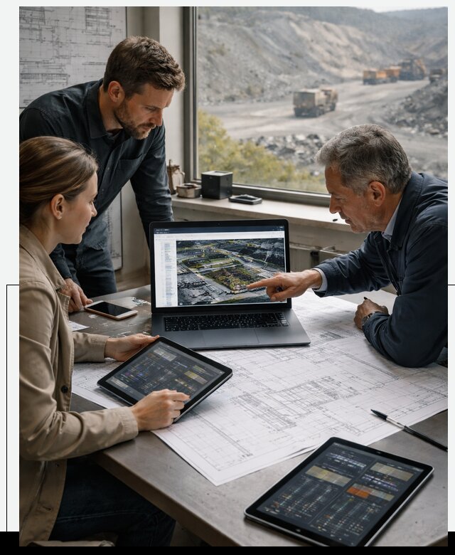 Разработка и внедрение систем для горнодобычи в Минеральных Воде