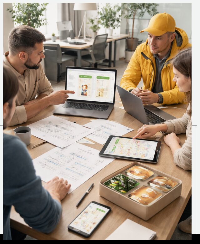 Разработка агрегатора доставки еды в Минеральных Воде от 15537 р., АвикейМнр